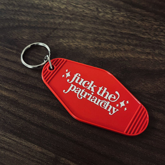 Fuck the Patriarchy Keychain